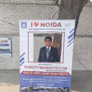 #I LOVE NOIDA - SWACHH BHARAT ABHIYAN Selfie Campaign - An initiative by OURCITYMARKETS.COM